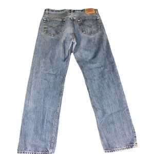Vintage Levi’s 501xx Denim Blue Jeans USA Made 90s Men’s   measured 35/29